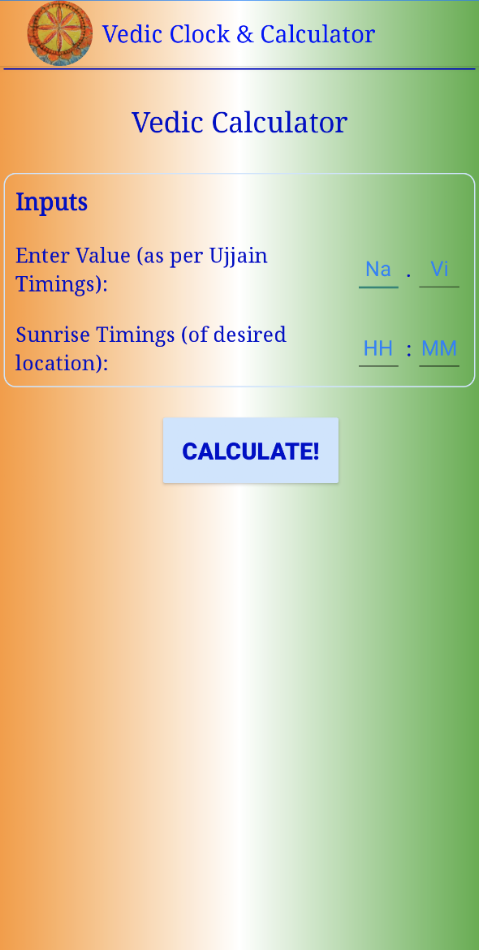 #1. VedicClock (Android) Ved: GKM Heritage Creations