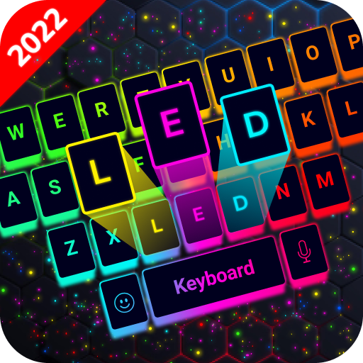 ladata LED Keyboard: Emoji, Font, RGB APK
