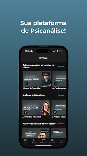 Android application ESPEcast screenshort