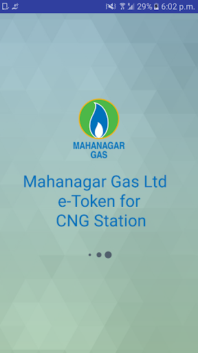 Android application e-Tokens for MGL CNG Stations screenshort