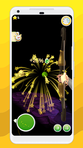 Android application ARchery - Shoot the Fruit screenshort