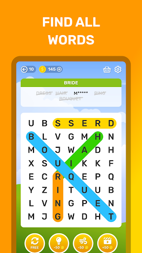 Word Search Puzzle Game Screen 2
