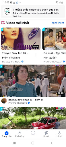 Android application Playz - Video & Short screenshort
