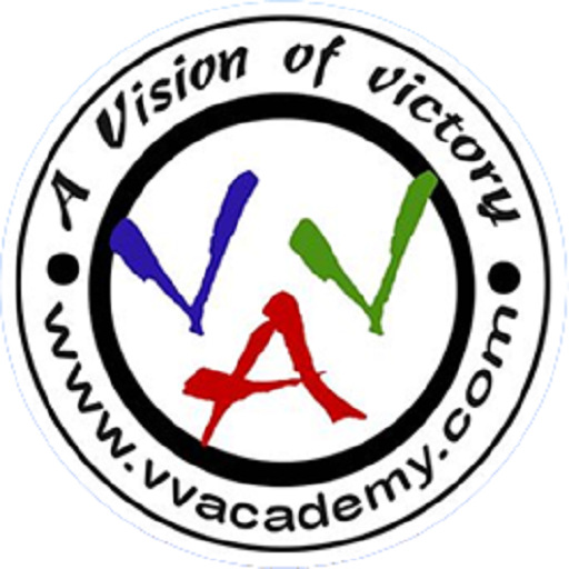 V V Academy logo