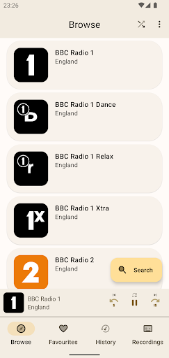 Android application Radio by @oliverapps (Deprica) screenshort