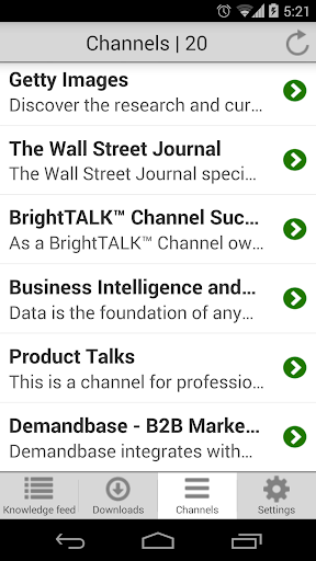 BrightTALK Screen 2