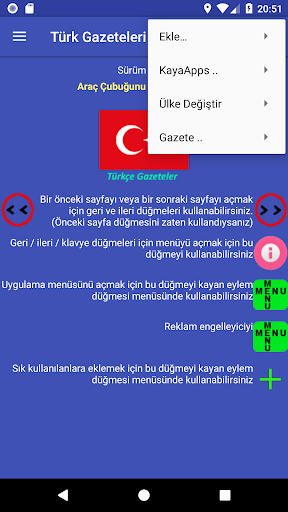 Dünya ve Türkiye Gazeteleri ekran görüntüsü