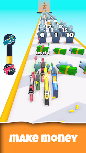 Android application Weapon Merge Evolution screenshort