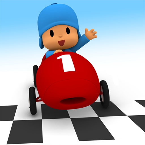 pocoyo en coche