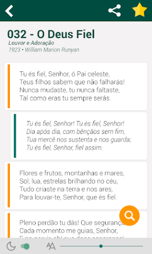 Android application Hinário Presbiteriano Novo Cân screenshort
