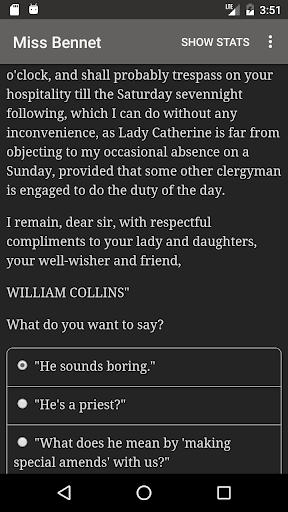 The Courting of Miss Bennet Screen 3