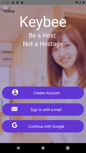 Android application Keybee screenshort