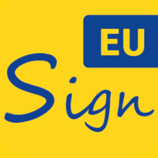 EU Sign Mobile  Icon