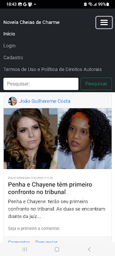 Cheias de Charme Comunidade Screen 3