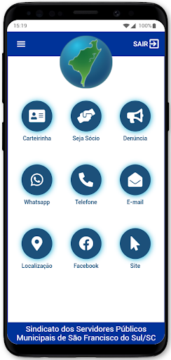 Android application SINSEP screenshort