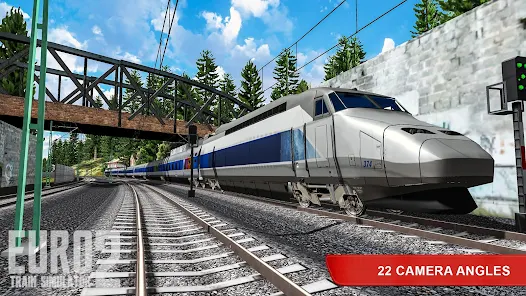 Euro Train Simulator 2: Game MOD APK