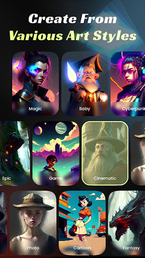 VscoArt.NFT, AI art generator Screen 2