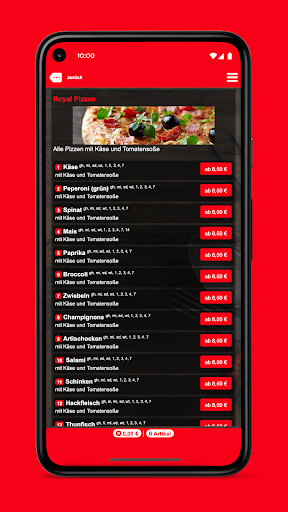Royal Pizza- und China-Service Screen 3