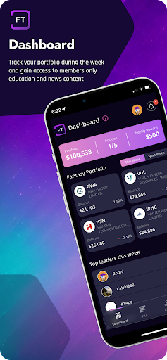 Android application FinTip screenshort