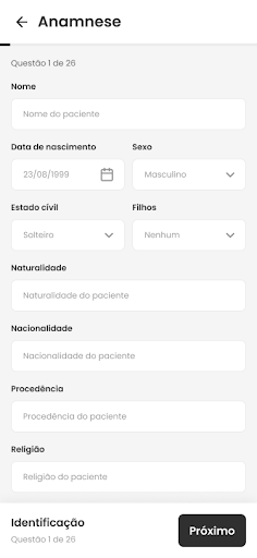 Android application Kósmed screenshort