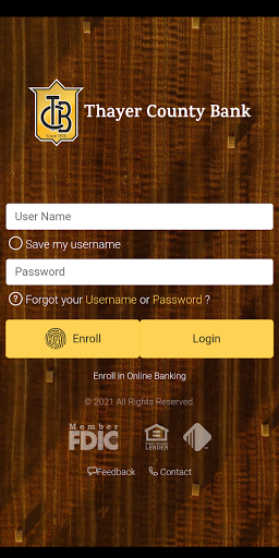 Android application Thayer County screenshort