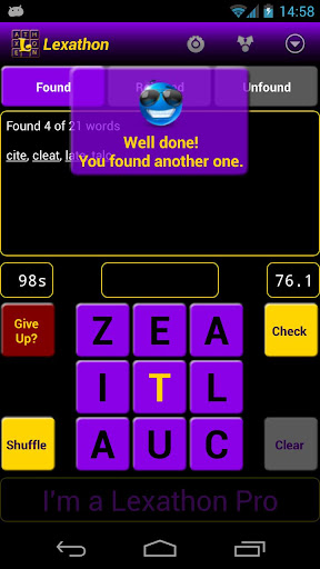 Lexathon® word jumble  screenshots 2