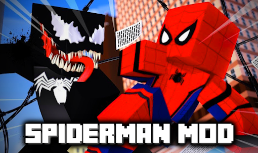 Minecraft mod SpiderMan PE