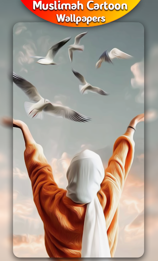 Hijab Cute Cartoon Muslimah Wallpapers