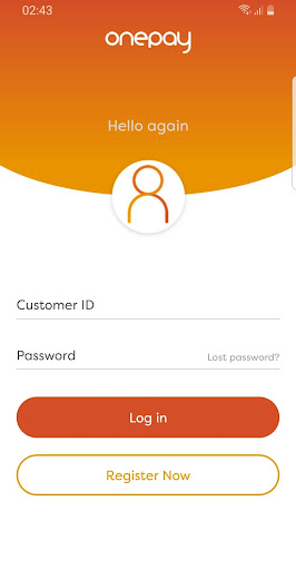 Android application My OnePay screenshort