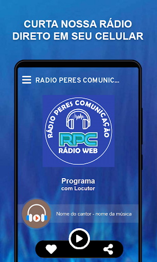 Android application RADIO PERES COMUNICAÇÃO screenshort