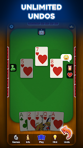 Solitaire ou Egoiste HEARTS