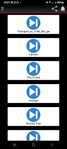Ferre Gola Songs Screen 2