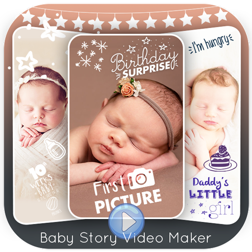 Baby Story Video Maker - Baby Photo Video Editor