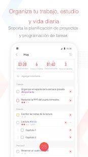 Focus To-Do: Pomodoro & Tareas Screenshot