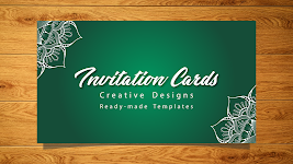 screenshot of Invitation Card Designer