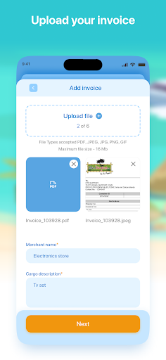 App screenshot