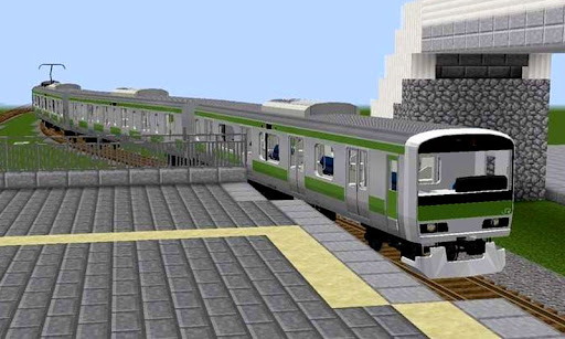 Android application Train Mod for Minecraft PE screenshort