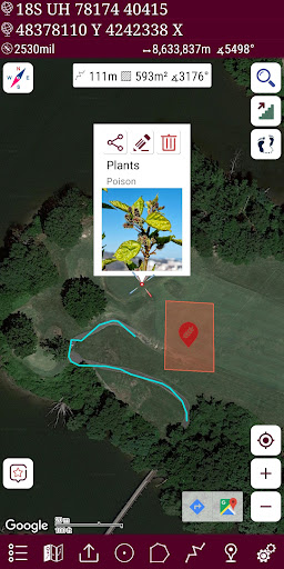 Mgrs & Utm Map Pro Screen 2