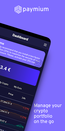 Paymium Screen 2
