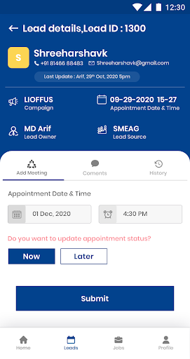 Techasoft Lead Testing