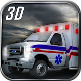 Ambulance Transport Parking 3D icon