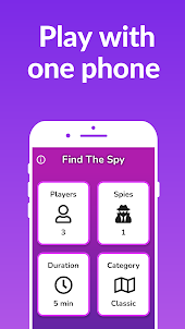 Find The Spy: A party game