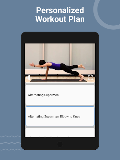 Screenshot of Pilates Training