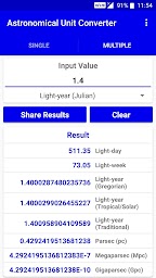 Astronomical Unit Converter