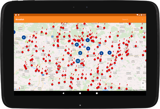 Rivnefish рибні місця