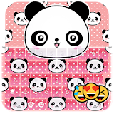 Pink Panda Emoji Keyboard icon