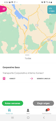 Konect APP Screen 3