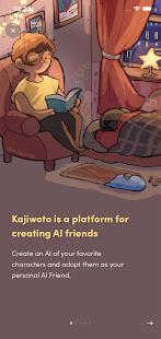 Kajiwoto AI Friend Companions screenshots 1
