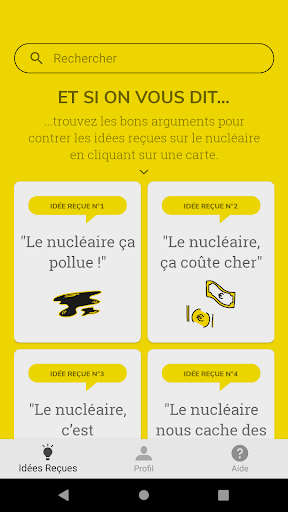 Android application ScOpe screenshort