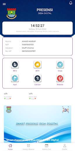 Absensi Desa Kadujaya Screen 2
